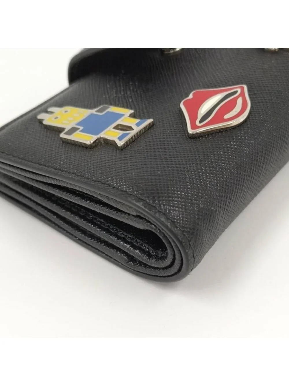 Prada Bifold Wallet Leather Black - Picture 5 of 10